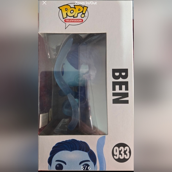 Funko Pop Hot Topic Exclusive Glow In The Dark The Umbrella Academy Ben 933 - Picture 5 of 5